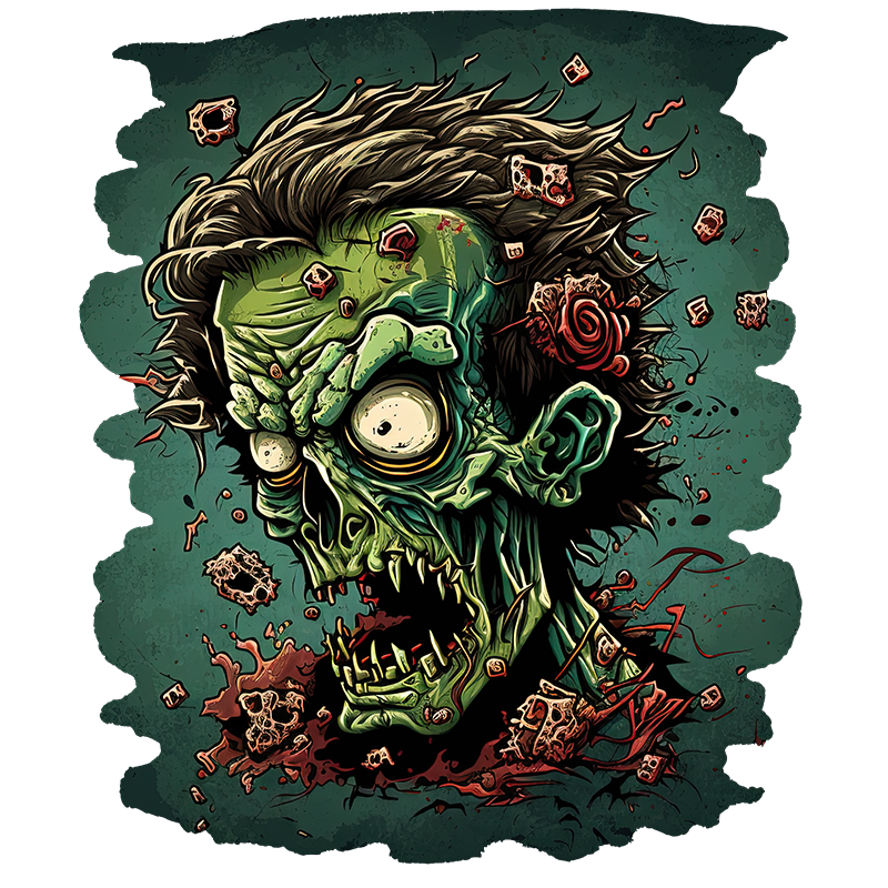 Ready to Press Singles - Angry Zombie