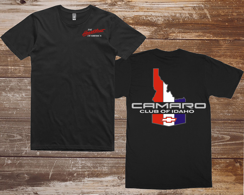 Idaho Camaro Car Club - Custom T-shirt