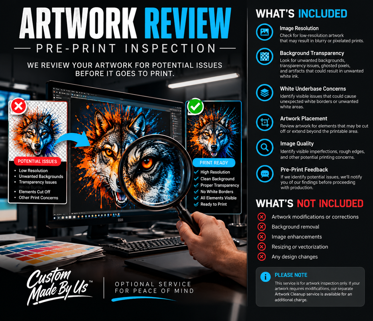 Artwork Review – Pre-Print Inspection