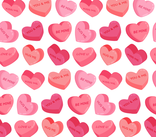 20 oz. Skinny Tumbler - Valentines Candies