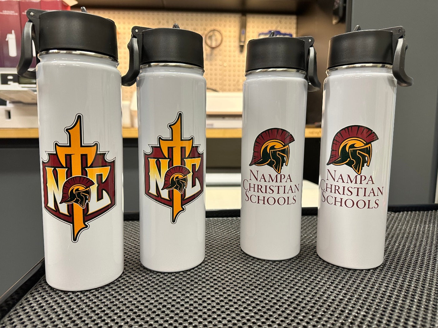 22 oz Water Bottle - Designed for Sylvia H. for Nampa Christian Schools, Avimor, ID