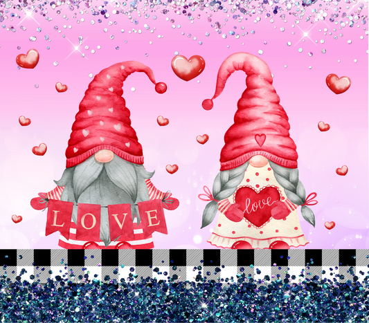 20 oz. Skinny Tumbler - Gnome Love
